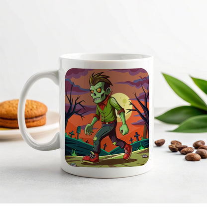 Zombie Walking Ceramic Tea Coffee Mug Cup - 11oz