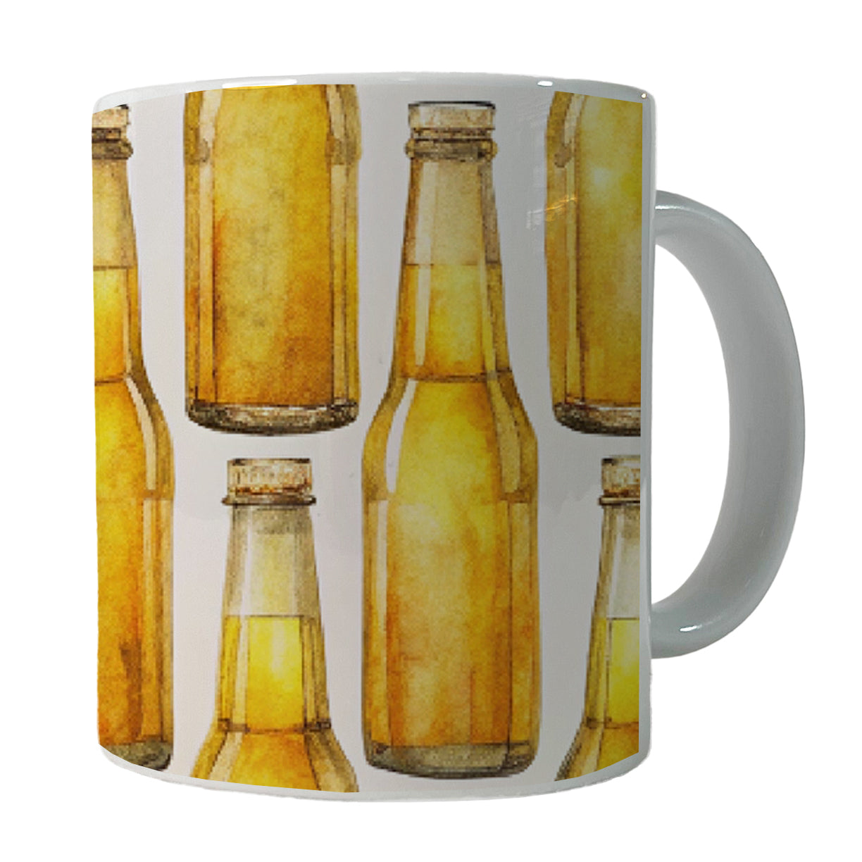 Bunch Of Beer Bottles Ceramic Tea Coffee Mug Cup - 11oz