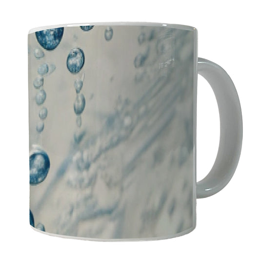 Water Liquid Closeup Funny Ceramic Tea Coffee Mug Cup - 11oz