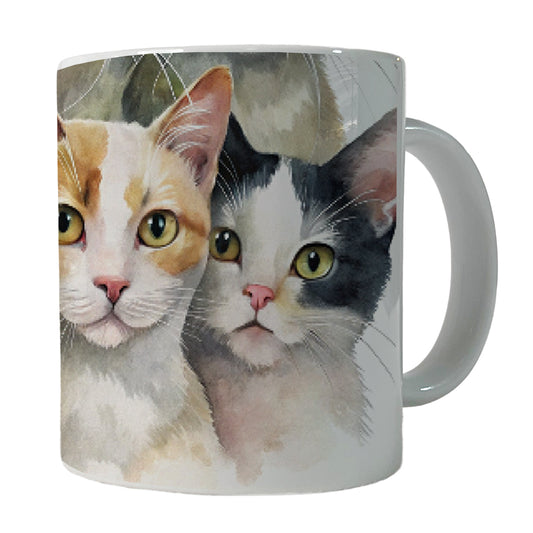Bunch Of Sweet Cats Ceramic Tea Coffee Mug Cup - 11oz