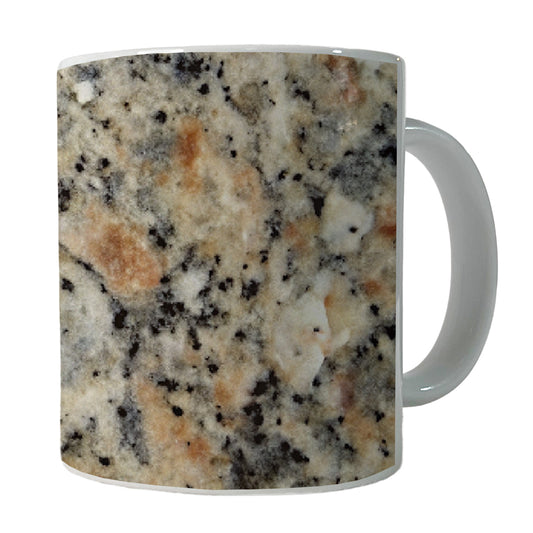 Sleek Faux Granite Ceramic Tea Coffee Mug Cup - 11oz