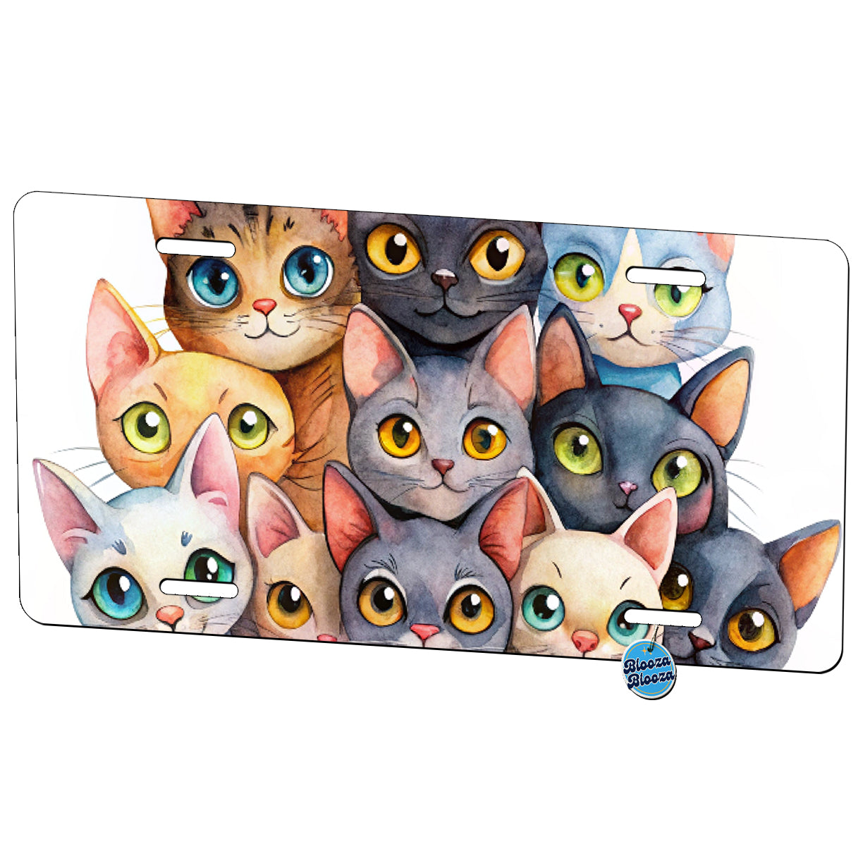Sweet Bombay Cats Metal Vanity Novelty Tag License Plate for Trucks Cars SUVs