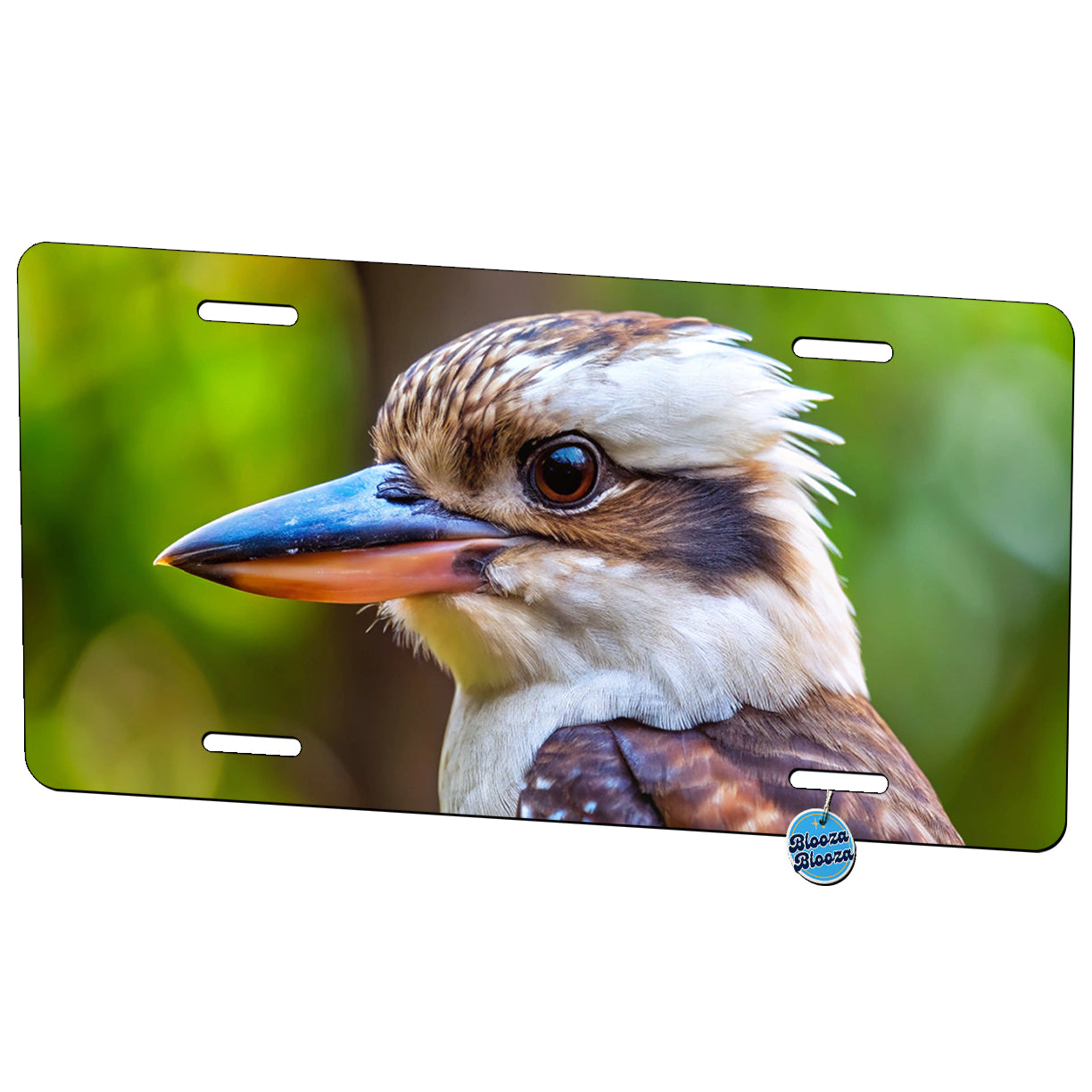 Australian Kookaburra Bird Metal Vanity Novelty Tag License Plate for Trucks Cars SUVs