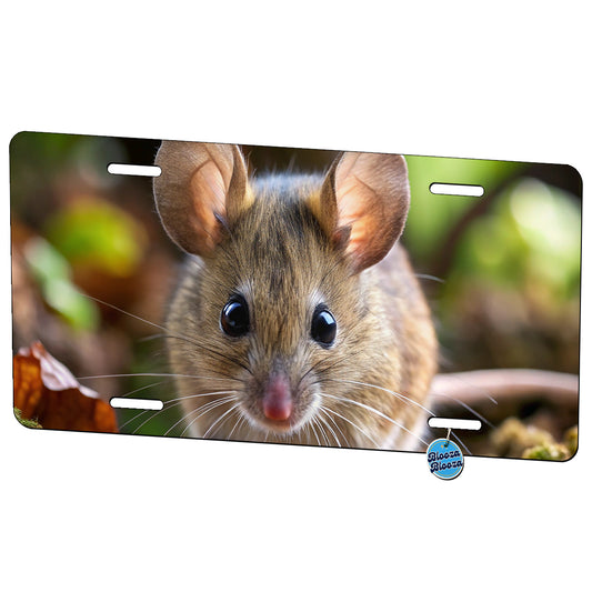 Mouse Metal Vanity Novelty Tag License Plate for Trucks Cars SUVs