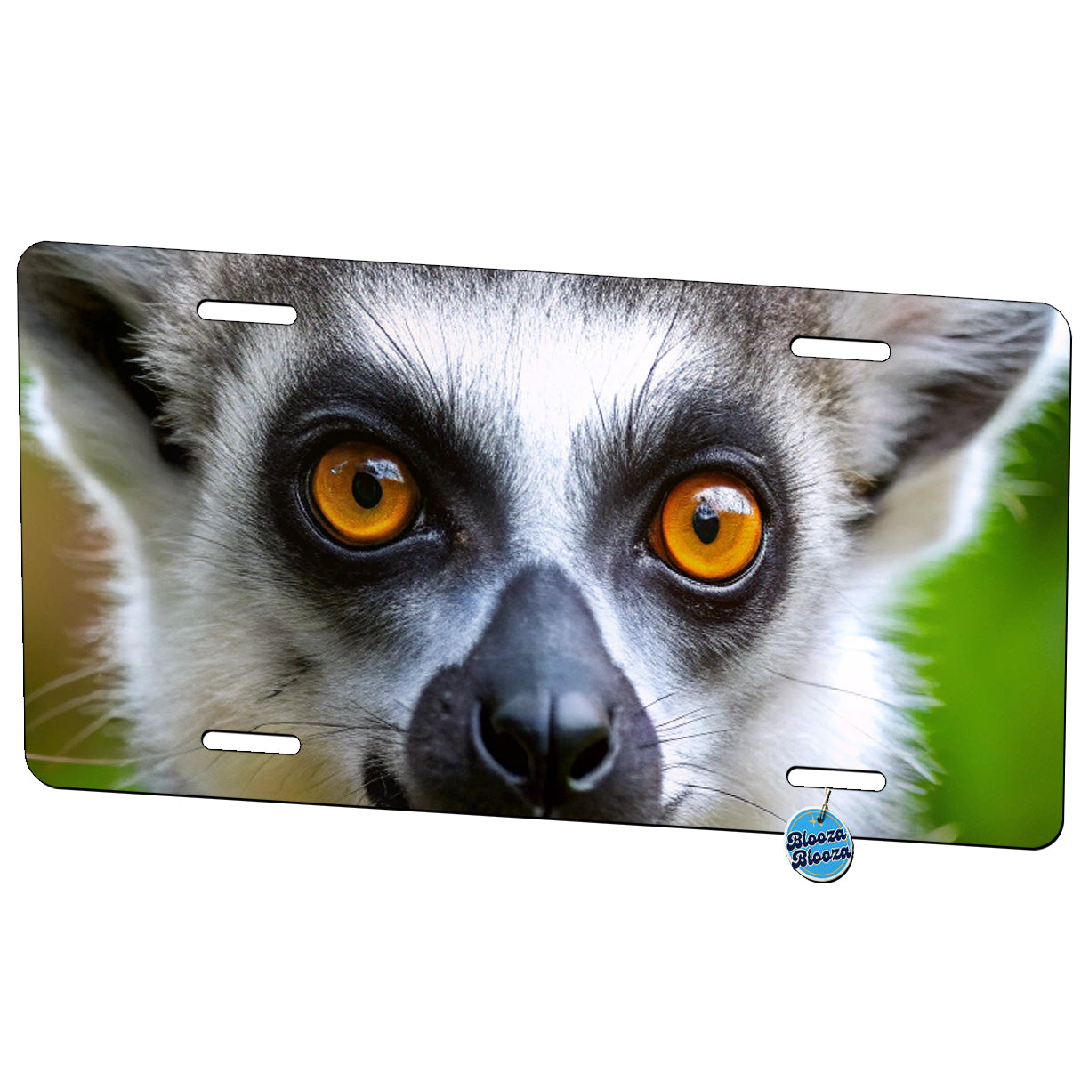 Ring-Tailed Lemur Metal Vanity Novelty Tag License Plate for Trucks Cars SUVs