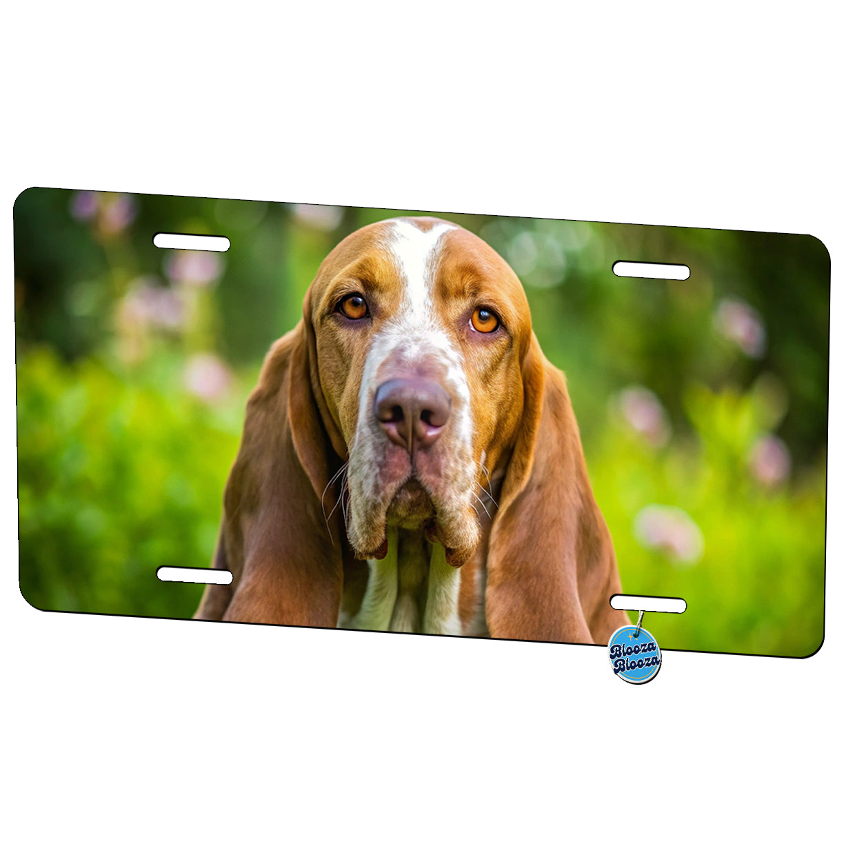 Bracco Italiano Dog Photo Metal Vanity Novelty Tag License Plate for Trucks Cars SUVs