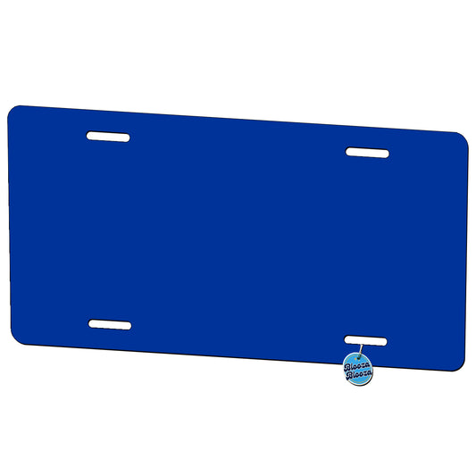 It's Just a Solid Blue Color Metal Vanity Novelty Tag License Plate for Trucks Cars SUVs