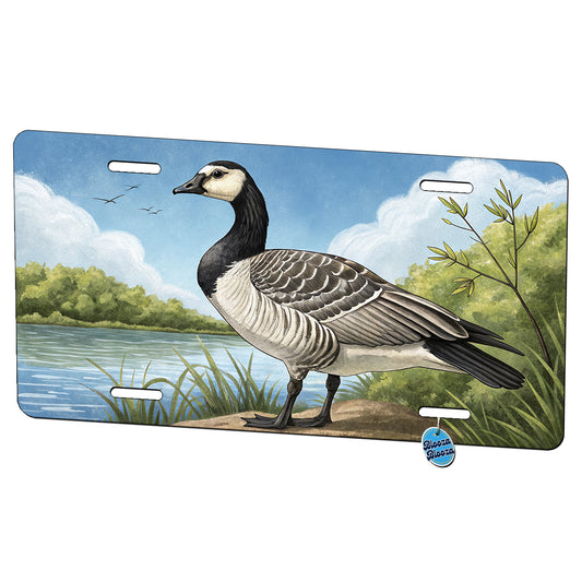 Barnacle Goose Metal Vanity Novelty Tag License Plate for Trucks Cars SUVs