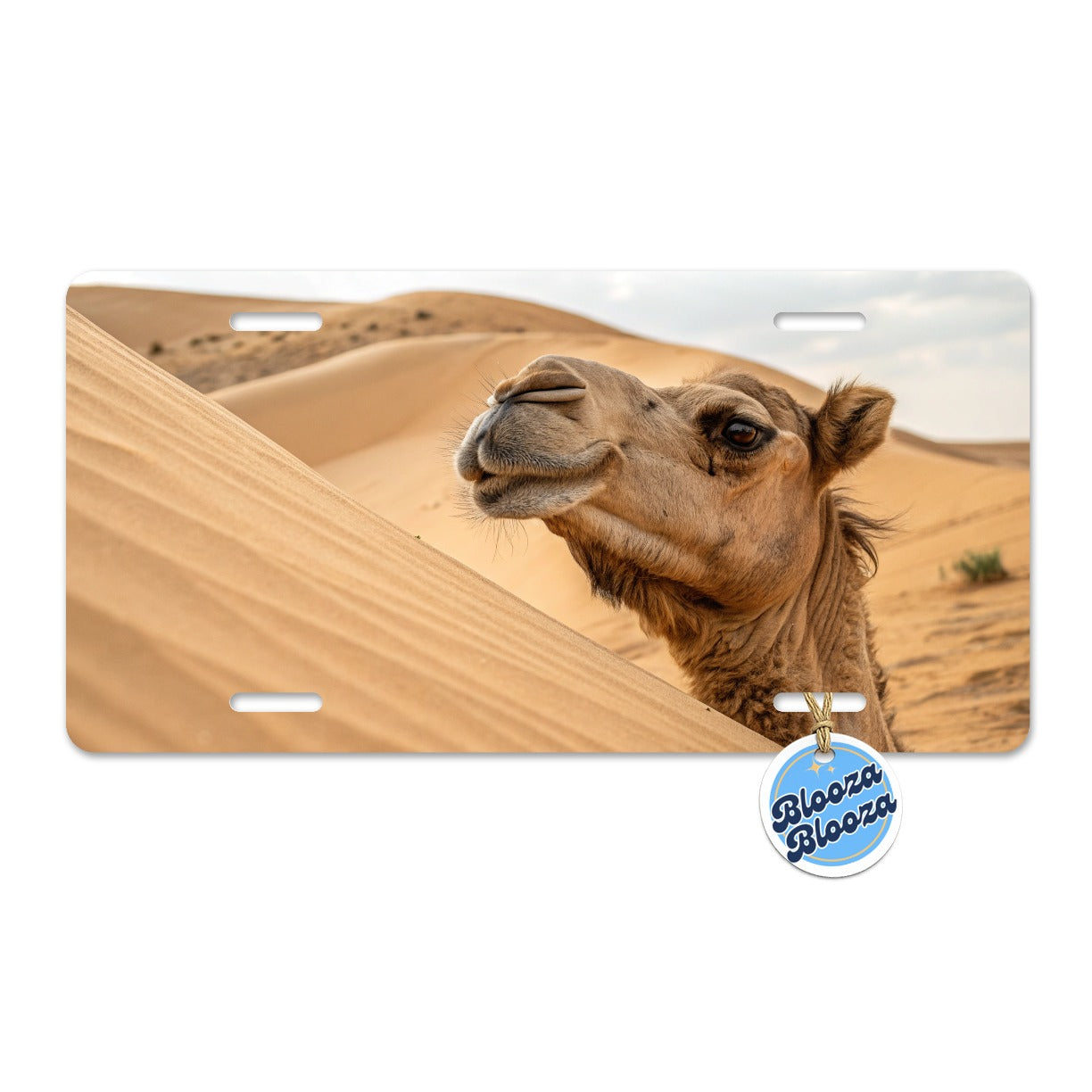 Camel Desert Wildlife Nature Metal Vanity Novelty Tag License Plate for Trucks Cars SUVs