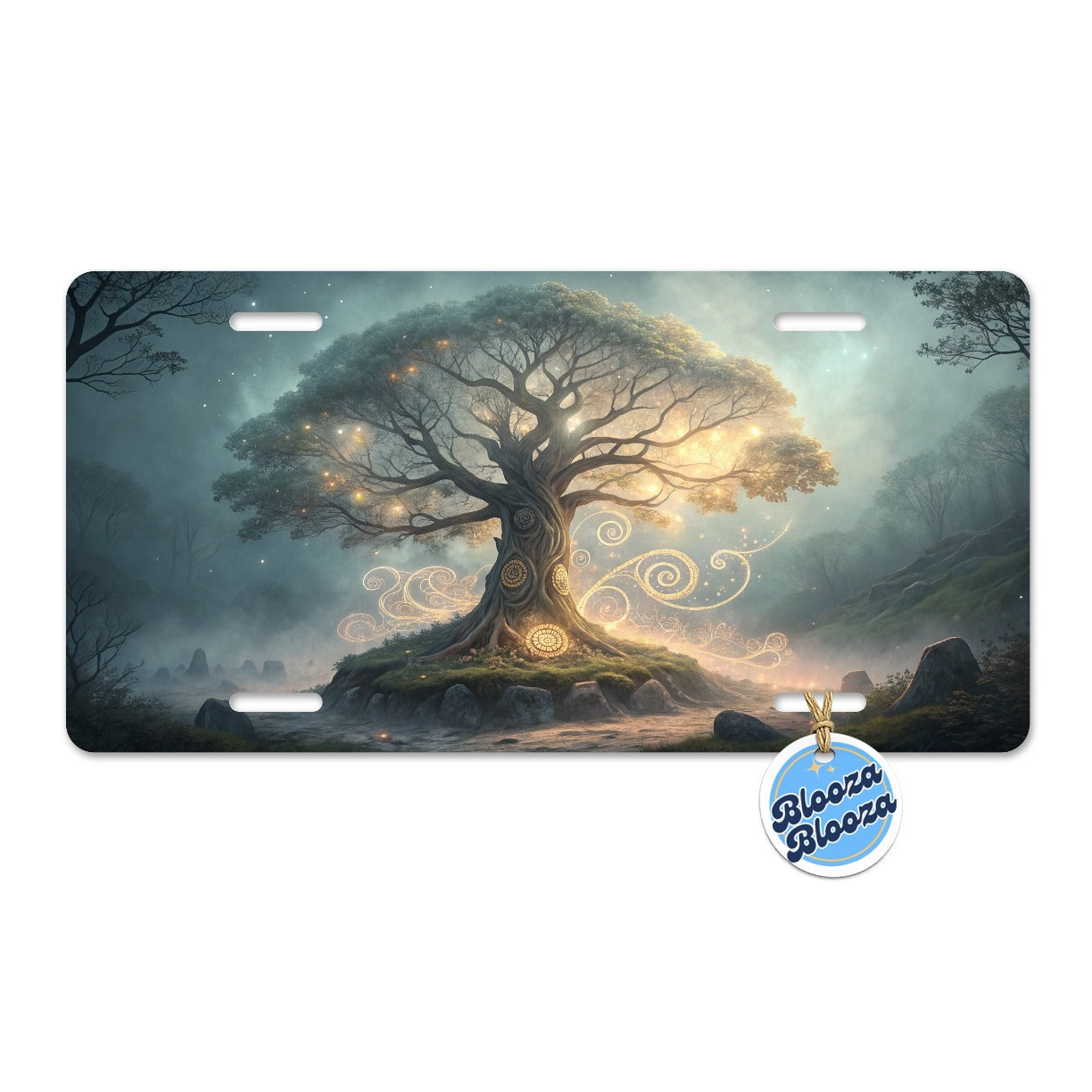 Enchanted Tree Of Life Metal Vanity Novelty Tag License Plate for Trucks Cars SUVs