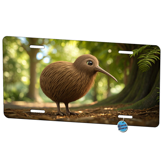 Kiwi Bird In Nature Metal Vanity Novelty Tag License Plate for Trucks Cars SUVs