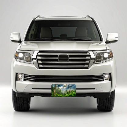 Tropical Rain Forest Metal Vanity Novelty Tag License Plate for Trucks Cars SUVs