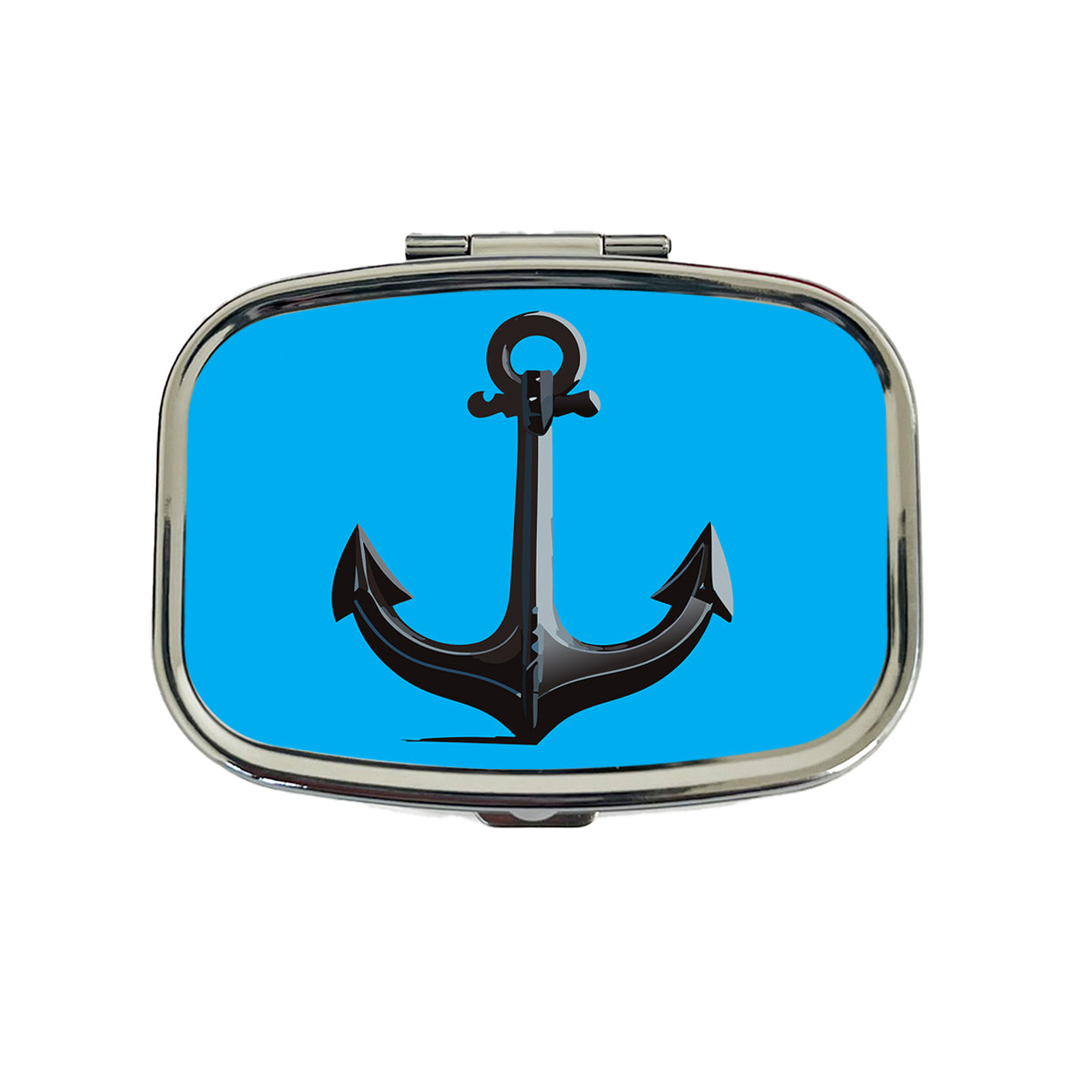 Anchor Boat Cruise Ship Sailing Travel Pill Box Case