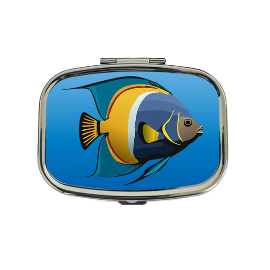 Angelfish Angel Fish Ocean Fresh Water Travel Pill Box Case