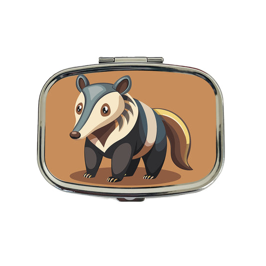 Anteater Animal Travel Pill Box Case