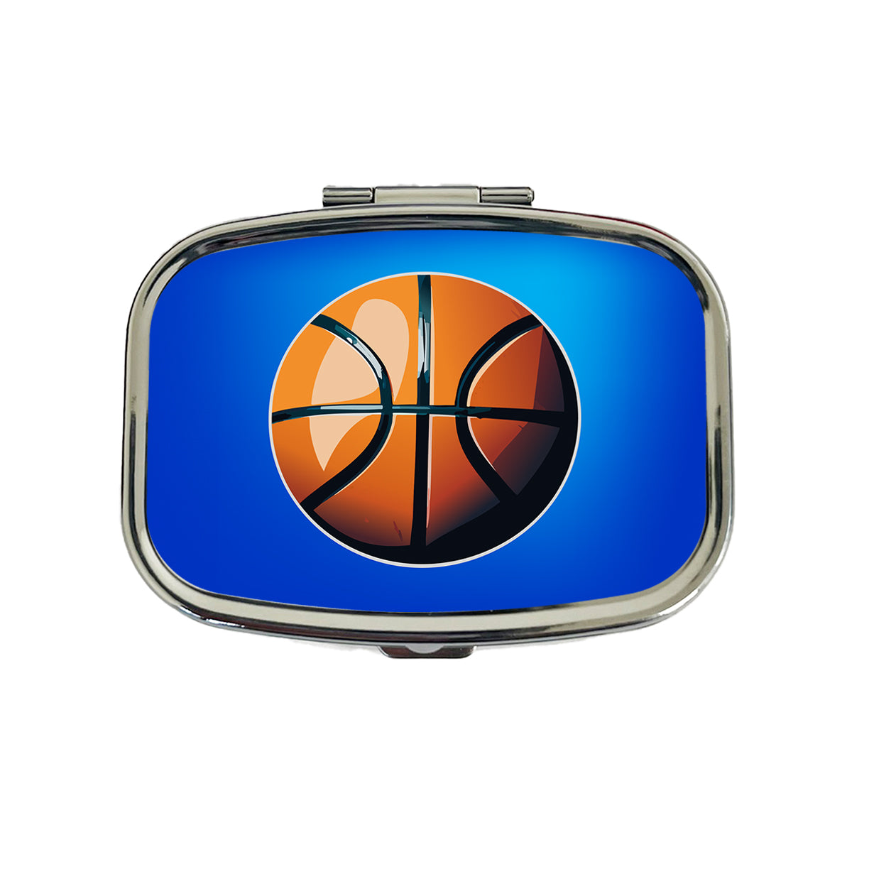 Basketball Sport Travel Pill Box Case