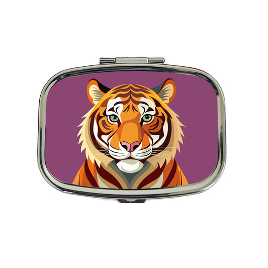 Bengal Tiger Travel Pill Box Case