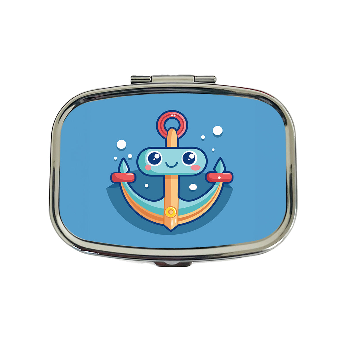 Boat Anchor Cute Travel Pill Box Case