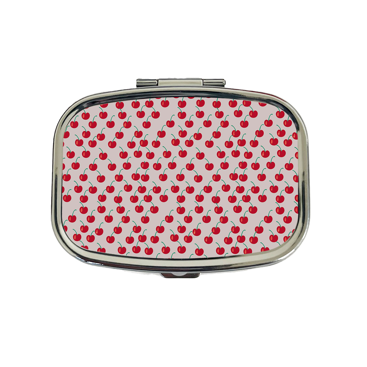 Cherries Cherry Cute Pattern Travel Pill Box Case