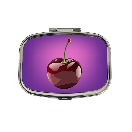 Cherry Fruit Travel Pill Box Case