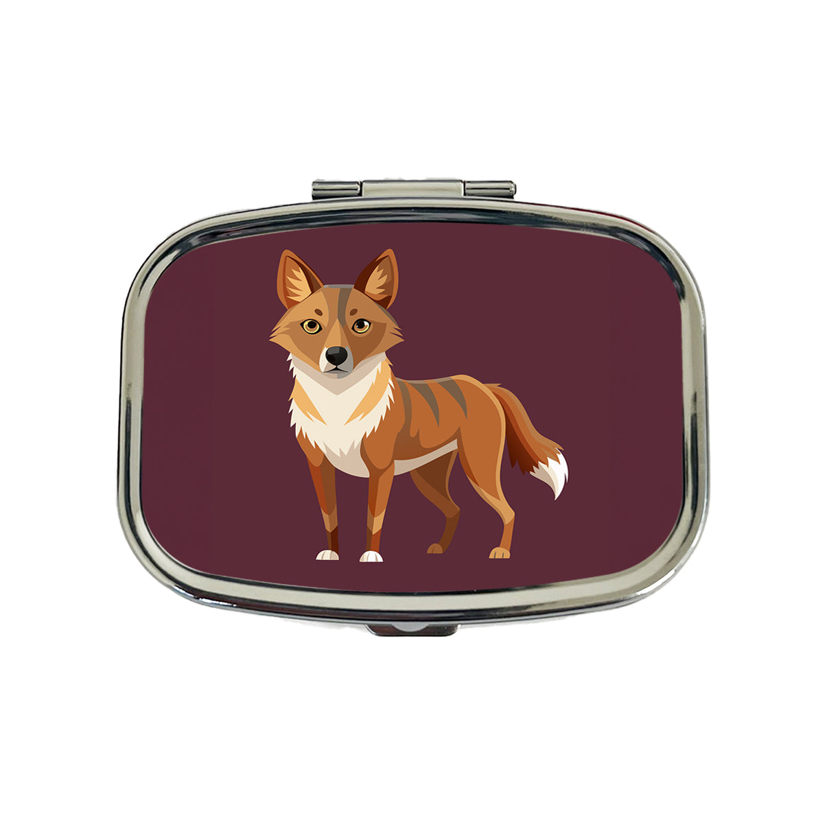 Dingo Australian Dog Animal Travel Pill Box Case