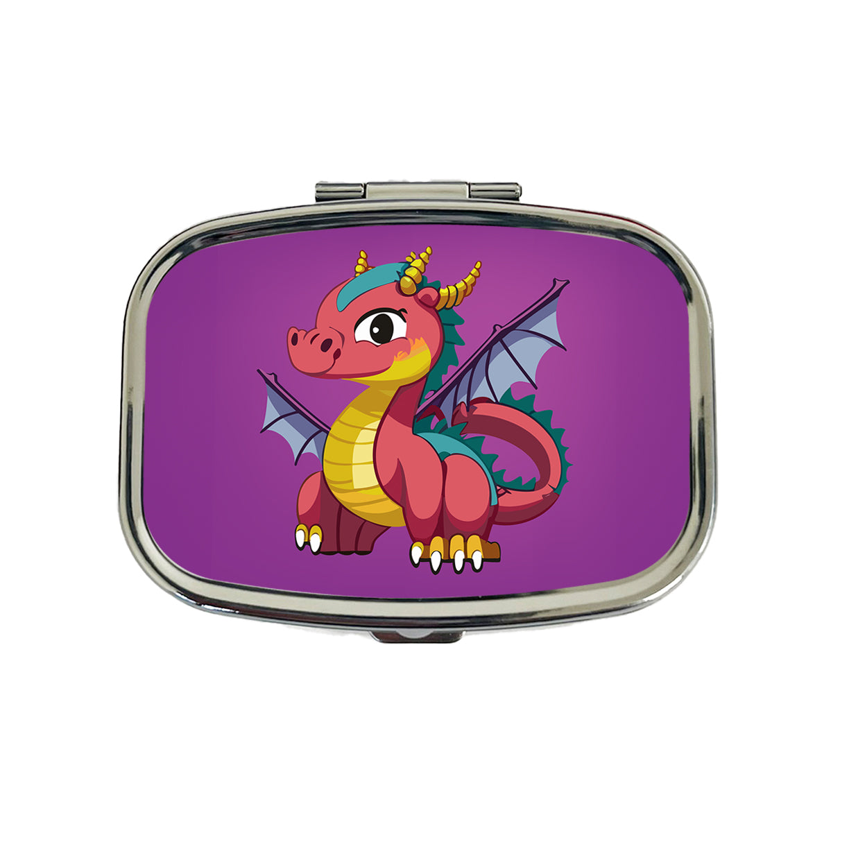 Dragon Colorful Travel Pill Box Case