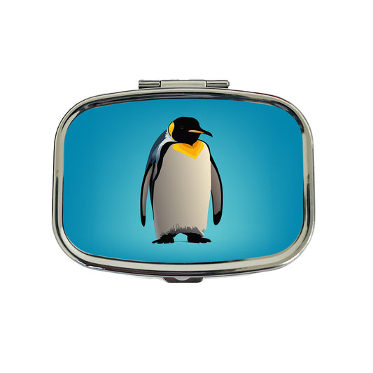 Emperor Penguin Travel Pill Box Case