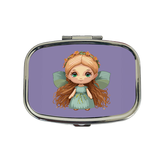 Fairy Cottagecore Pixie Travel Pill Box Case