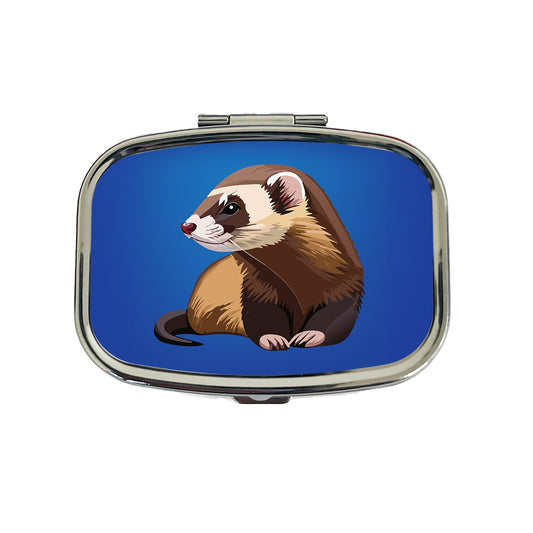 Ferret Friend Travel Pill Box Case