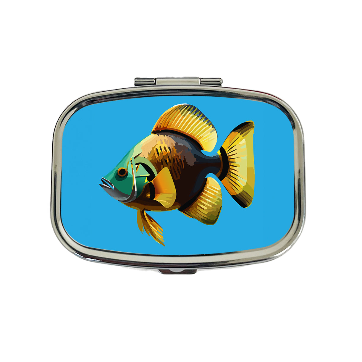 Fish Tropical Travel Pill Box Case