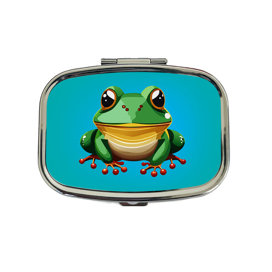 Frog Cute Travel Pill Box Case