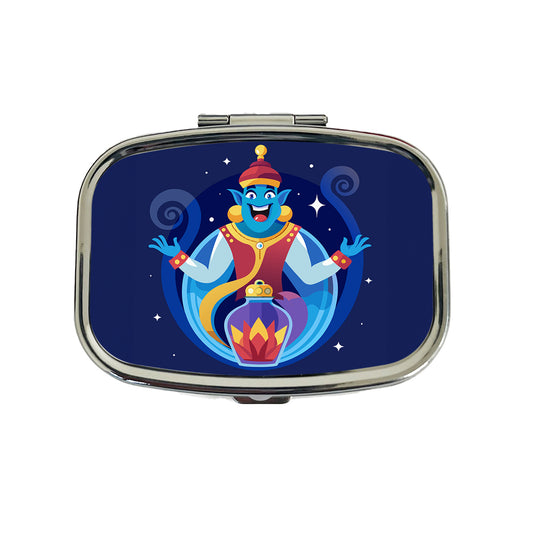Genie and Bottle Cute Travel Pill Box Case