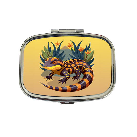 Gila Monster Travel Pill Box Case