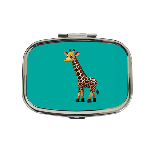 Giraffe Standing Cute Baby Travel Pill Box Case