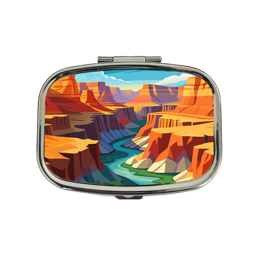 Grand Canyon Travel Travel Pill Box Case