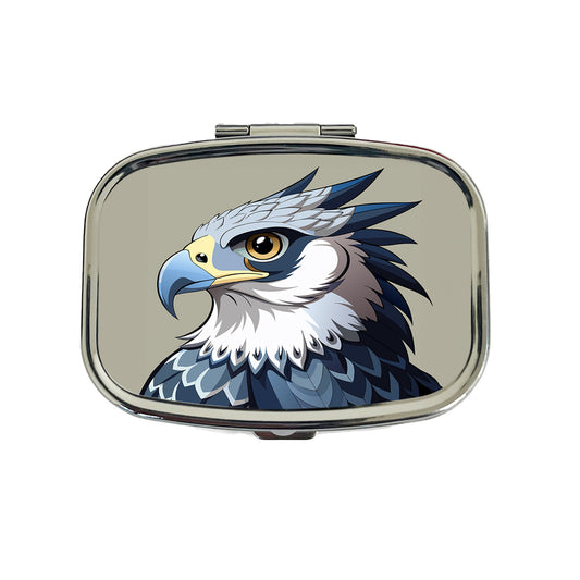 Harpy Eagle Profile Travel Pill Box Case