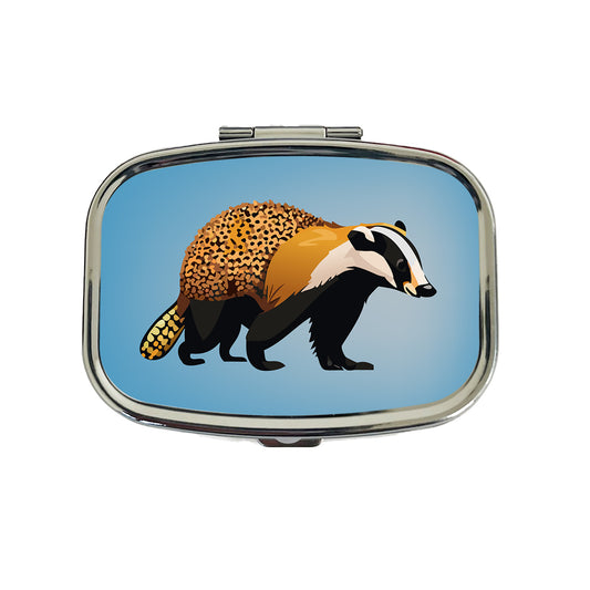 Honey Badger Walking Travel Pill Box Case