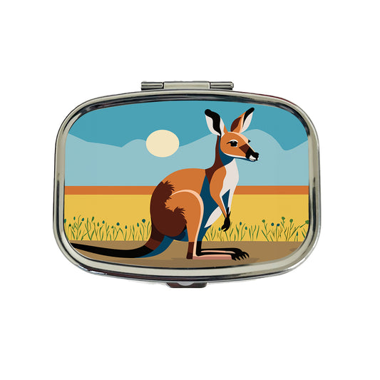 Kangaroo Australia Travel Pill Box Case