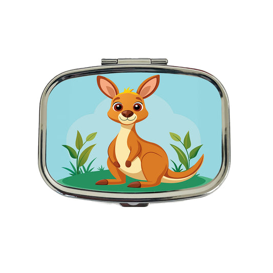Kangaroo Cute Travel Pill Box Case