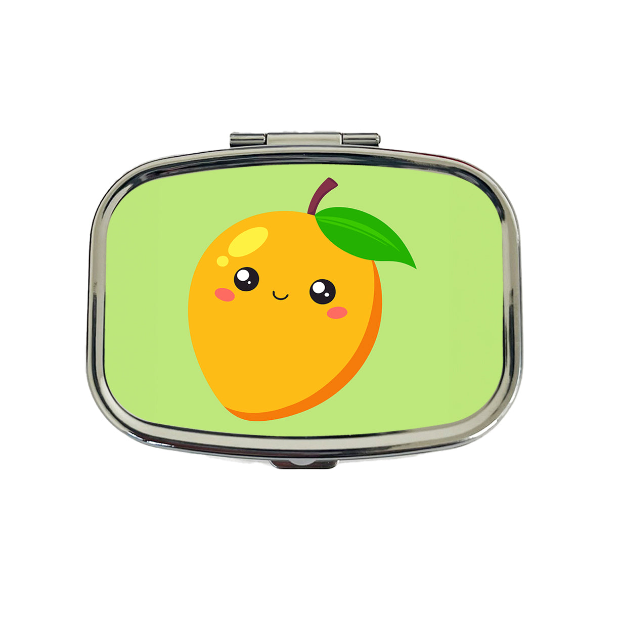 Mango Cute Happy Fruit Travel Pill Box Case