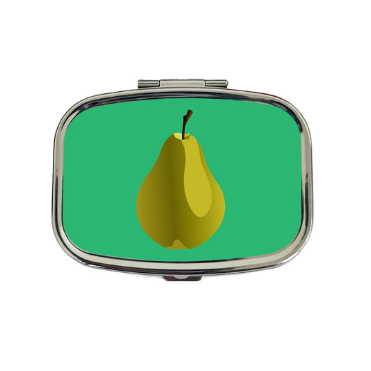 Pear Fruit Travel Pill Box Case