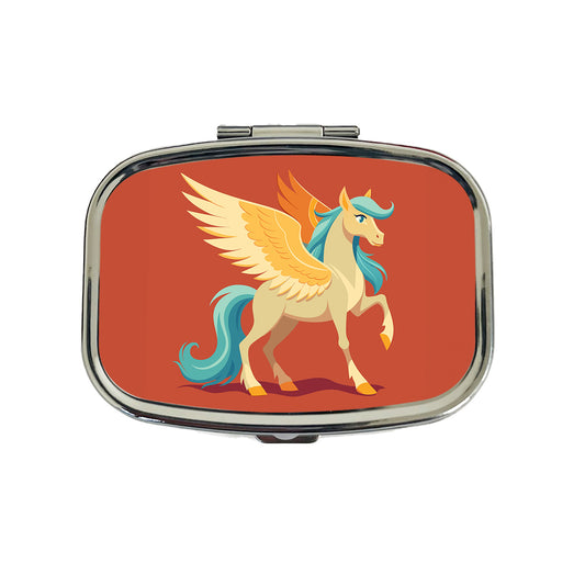 Pegasus Winged Horse Greek Mythology Travel Pill Box Case