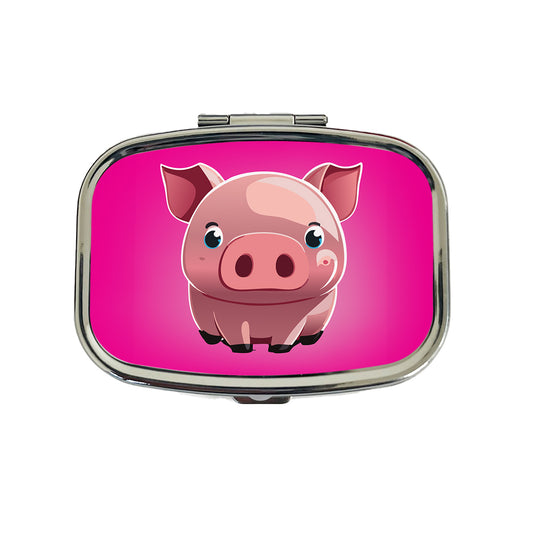 Pig Cute Travel Pill Box Case