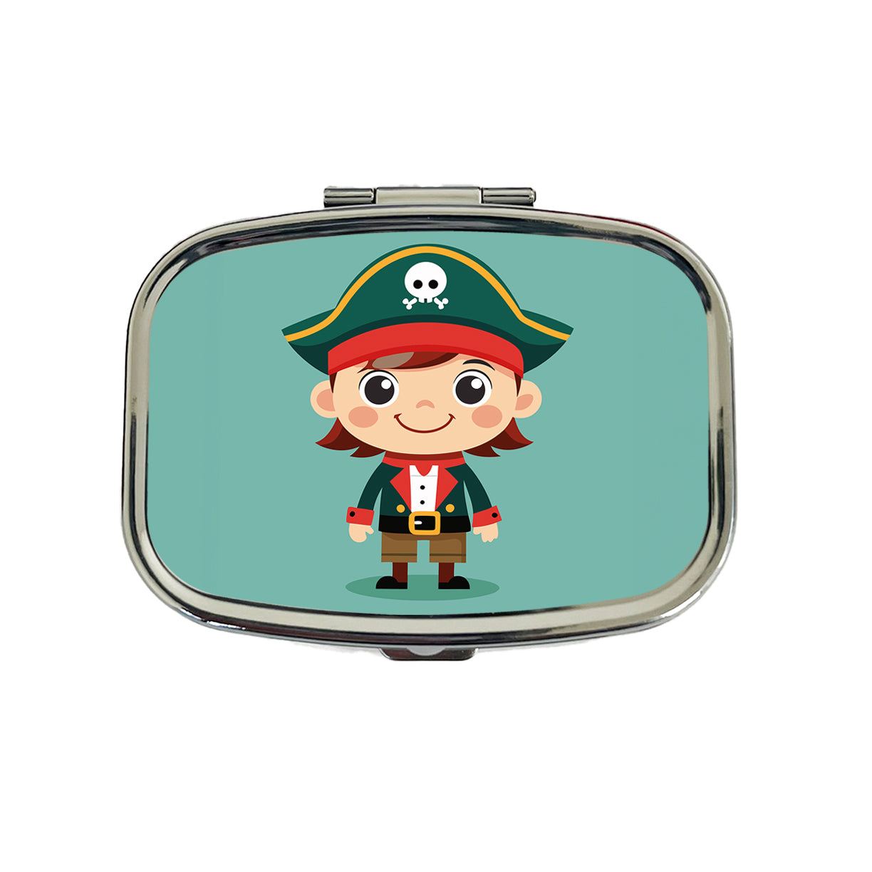 Pirate Cute Travel Pill Box Case