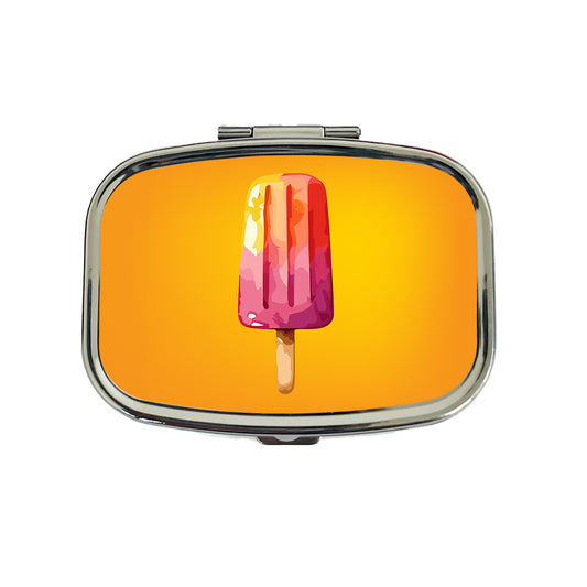 Popsicle Colorful Summer Dessert Travel Pill Box Case