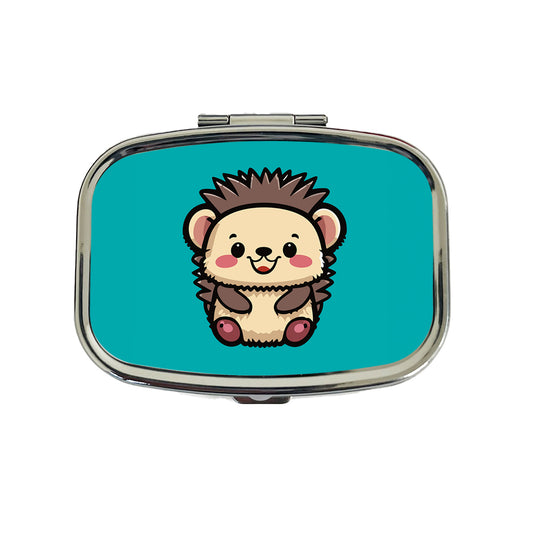 Porcupine Smiling Baby Travel Pill Box Case