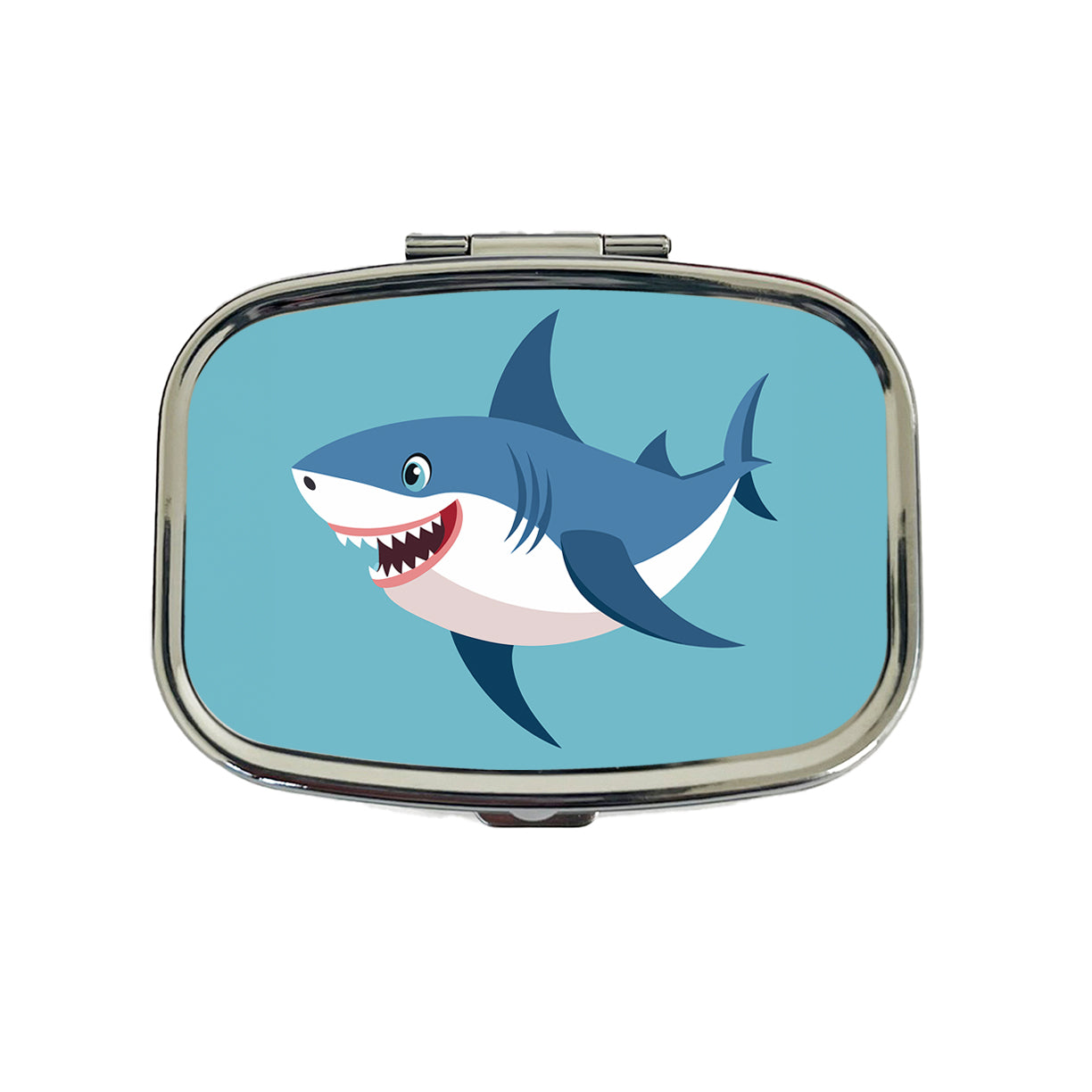 Shark Smiling Travel Pill Box Case
