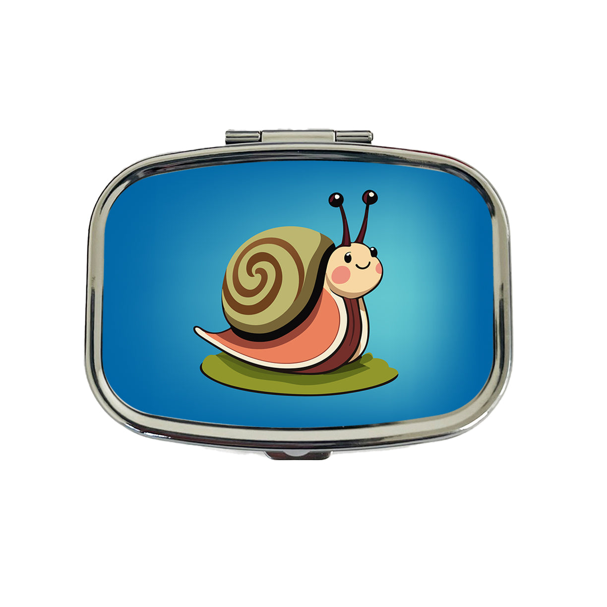 Snail Cute Funny Travel Pill Box Case