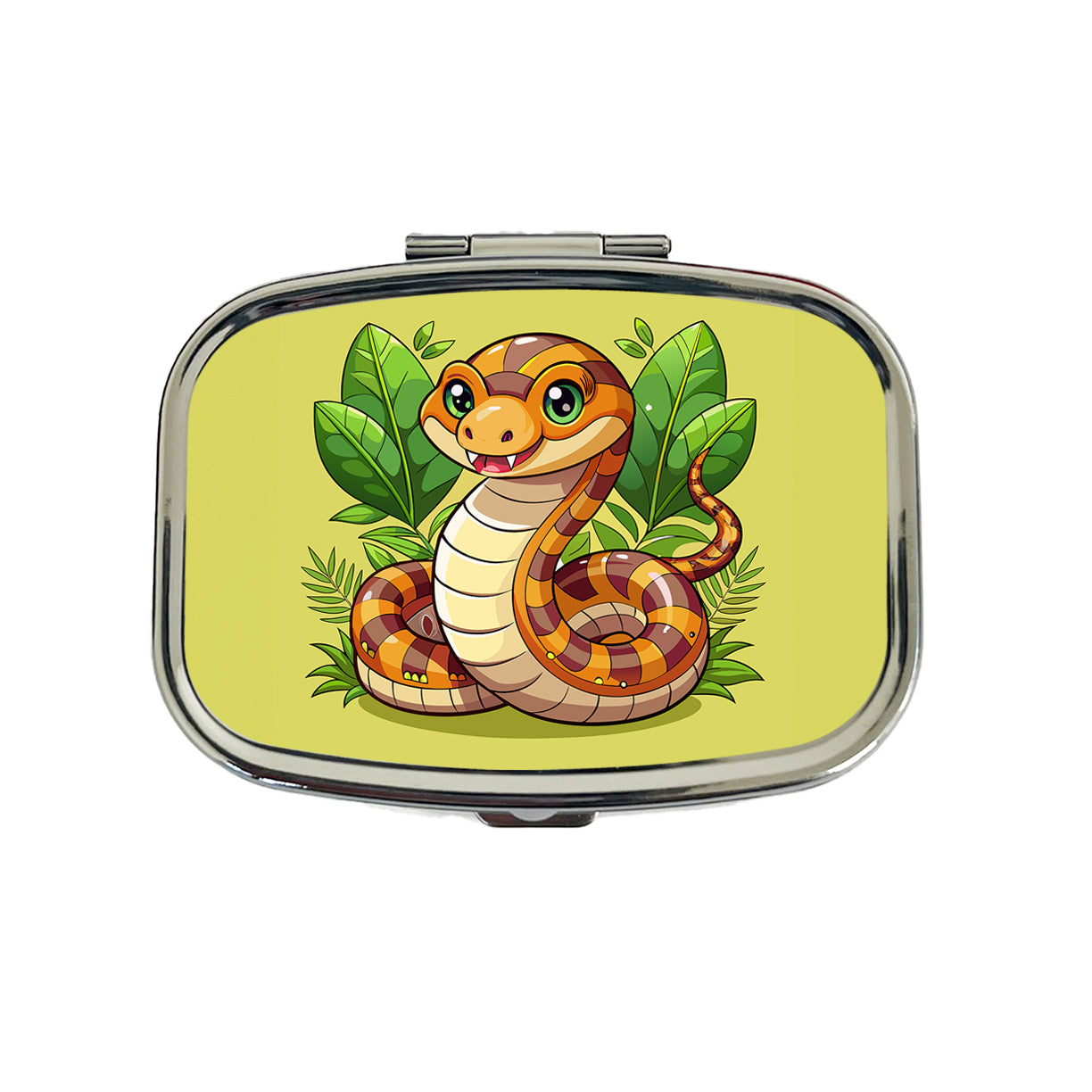 Snake Cute Travel Pill Box Case