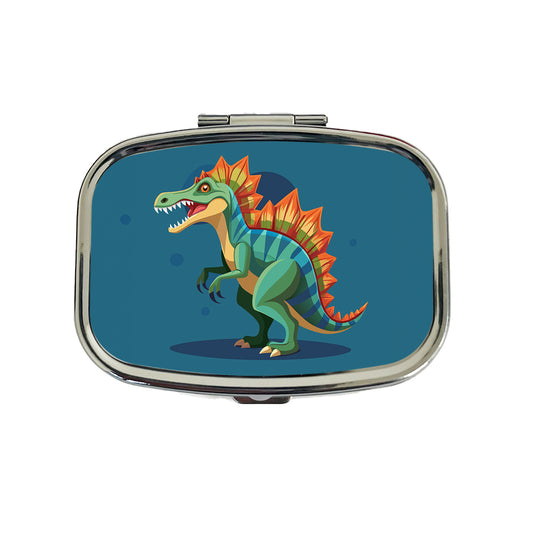 Spinosaurus Dinosaur Travel Pill Box Case